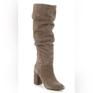 Steve Madden Elegant Tan Suede Knee High Boots